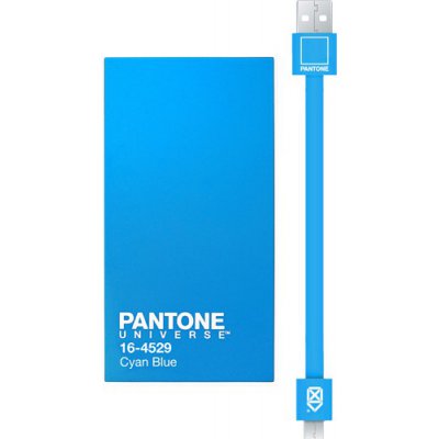 Batterie de secours Pantone turquoise 3000 mAh