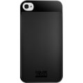 Coque rigide Colorblock noire pour iPhone 4/4S avec emplacement pour carte