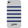 Coque Marinière blanche et bleue Jean-Paul Gaultier pour iPhone 4/4S