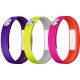 Pack de 3 bracelets violet, jaune et fushia taille S pour Sony SmartBand