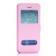 Etui livre fenêtres rose pour Apple iPhone 6 4.7''
