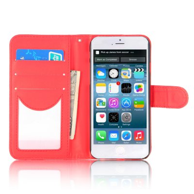 Etui livre rouge pour Apple iPhone 6 4.7''