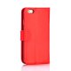 Etui livre rouge pour Apple iPhone 6 4.7''