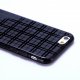 Coque silicone noire motifs carreaux pour Apple iPhone 6 4.7''