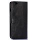 Etui livre noir pour Apple iPhone 6 Plus 5.5''