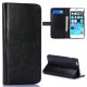 Etui livre noir pour Apple iPhone 6 Plus 5.5''