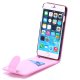 Etui clapet rose clair pour Apple iPhone 6 Plus 5.5''