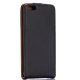 Etui clapet noir pour Apple iPhone 6 Plus 5.5''