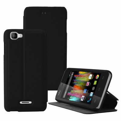 ETUI FLIP CASE NOIR WIKO KITE