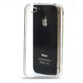 Coque transparente silicone pour iPhone 4 / 4S