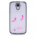 Coque transparente All you need is love phosphorescent Samsung Galaxy s4