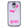 Coque transparente All you need is new shoes Samsung Galaxy s4