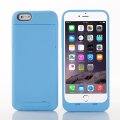 Coque batterie 3200 mAh bleue pour iPhone 6 4.7''