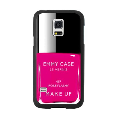 Coque Vernis rose pour Samsung Galaxy S5 mini G800