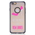 Coque transparente All you need is shoes phosphorescent Apple iPhone 6 4.7