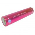 Batterie de secours universelle rose Power Bank 2600mAh Cable USB 3 en 1