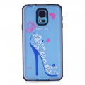 Coque transparente Butterfly Shoes phosphorescent Samsung GALAXY S5 G900