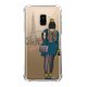 Coque Samsung Galaxy A8 2018 anti-choc souple angles renforcés transparente Working girl La Coque Francaise.