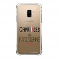 Coque Samsung Galaxy A8 2018 anti-choc souple angles renforcés transparente Caprices de Parisienne La Coque Francaise.