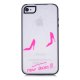 Coque transparente All you need is love phosphorescent pour Apple iPhone 4/4S