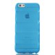 Coque silicone bombée bleu transparent Apple iPhone 6 4.7''