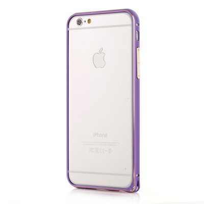 Bumper métallique violet pour Apple iPhone 6