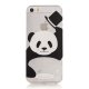 Coque silicone Panda transparente pour Apple iPhone 5 / 5S