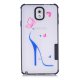 Coque transparente Butterfly Shoes phosphorescent Samsung Galaxy Note 3