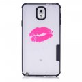 Coque transparente Kiss Me phosphorescent Samsung Galaxy Note 3