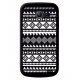 Coque Aztèque noir et blanc pour Samsung Galaxy Trend Lite S7390