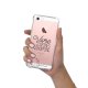 Coque iPhone 5/5S/SE anti-choc souple angles renforcés transparente Vivre de copines La Coque Francaise.