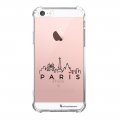 Coque iPhone 5/5S/SE anti-choc souple angles renforcés transparente Skyline Paris La Coque Francaise.