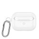 Housse de protection  pour Airpods Pro Silicone Liquide Blanc