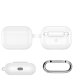 Housse de protection  pour Airpods Pro Silicone Liquide Blanc