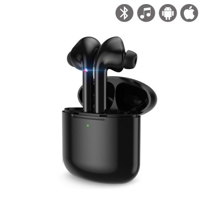 Ecouteurs Bluetooth Sans fil intra-auriculaire Noir