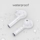 Ecouteurs Bluetooth Sans fil intra-auriculaire Blanc