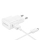 Samsung Charger Micro USB 2A ad.+cable, white