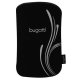 Etui slim case Bugatti noir argent 73x122cm (M)