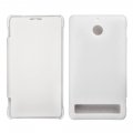 Etui livre blanc pour Sony Xperia E1