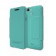 Wiko étui folio slim turquoise pour WIKO RAINBOW 4G