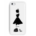 Coque souple My Little Black Dress transparente pour Apple iPhone 5C