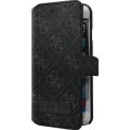 Etui folio Guess noir 4G pour iPhone 6 Plus