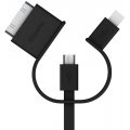 XtremeMac câble USB / Micro USB avec adaptateurs Mini USB et 30 Broches