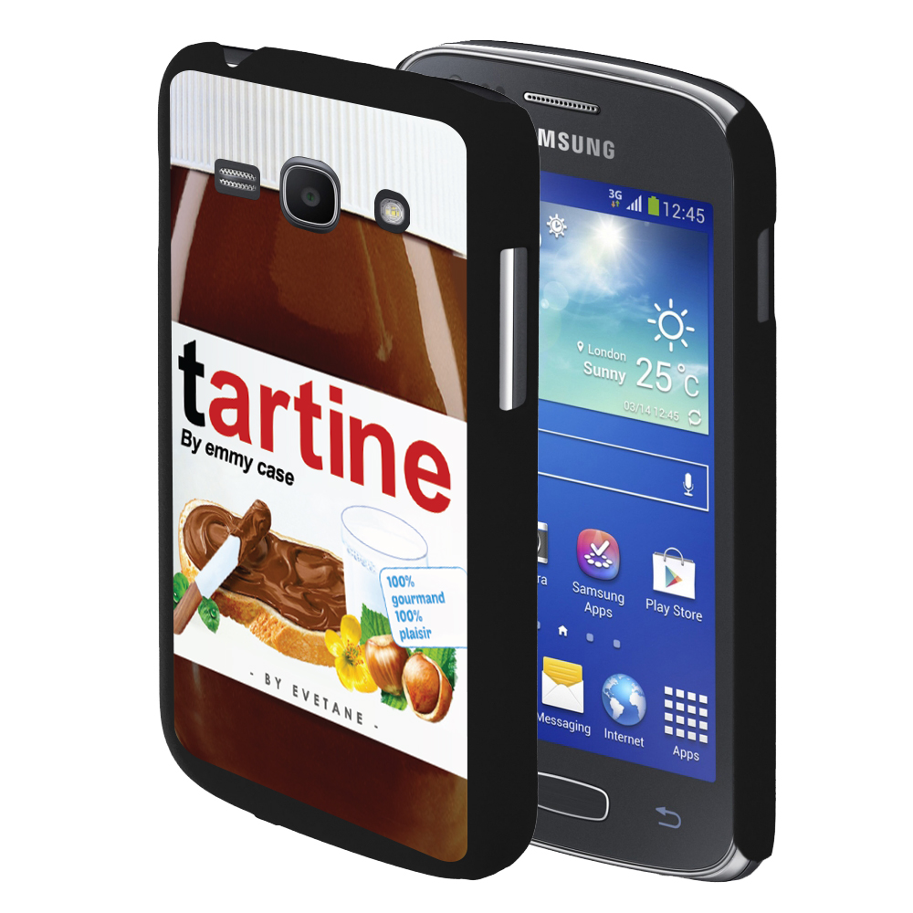 EMMY CASE BY EVETANE Coque rigide Tartine pour Samsung Galaxy ACE 4