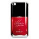 Moxie coque Crystal NailCover Red Scarlet pour iPhone 4/4S