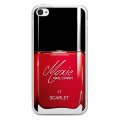 Moxie coque transparente NailCover Red Scarlet pour iPhone 4/4S