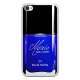 Moxie coque Crystal NailCover Blue Satin pour iPhone 4/4S