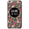 Coque iPhone 6 Plus / 6S Plus rigide transparente La Vie en Rose Dessin Evetane
