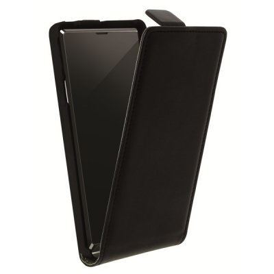 Etui à rabat noir pour Sony Xperia L