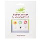 Yettide Bouton stickers Autocollant 4 iPhone iPad iPod